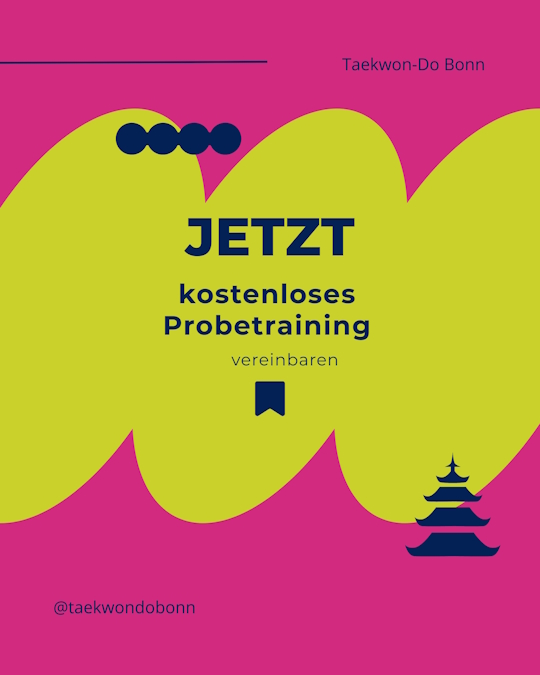 Kostenloses Probetraining bei Taekwon-Do Bonn